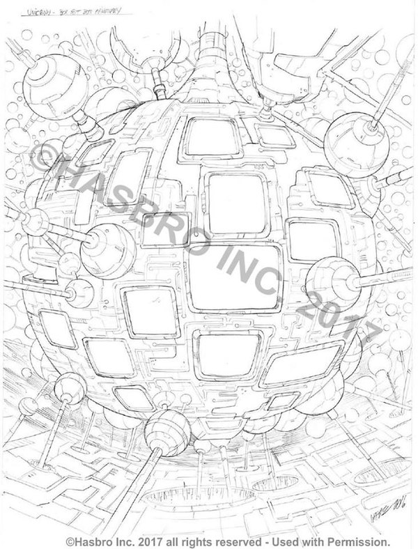 Titans Return Trypticon, Combiner Wars Bruticus, And Platinum Series Lineart Samples  (3 of 6)